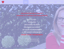 Tablet Screenshot of francienvandenboomen.nl